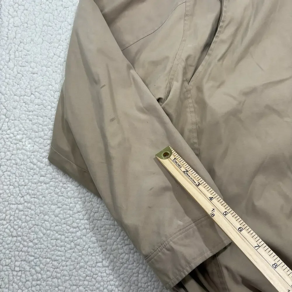 Polo‎ Ralph Lauren Jacket Mens 3XB Khaki Bi-Swing Bomber Plaid Lined Harrington